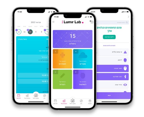 Lumir Lab אפליקציה לקנאביס רפואי